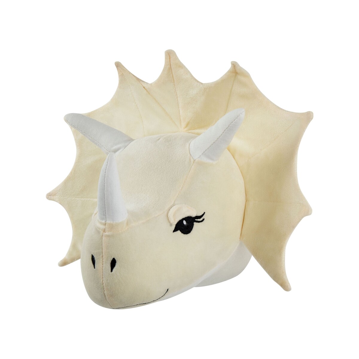 Pluszowa dekoracja ścienna dinozaur beżowa REXX