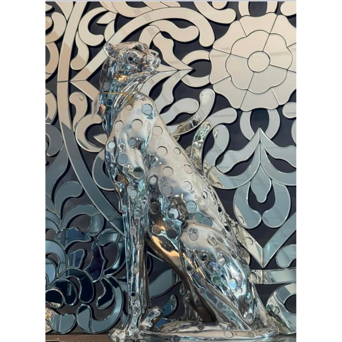 Lustro dekoracyjne Glamour Exclusive Premium 120x120 Panel lustrzany