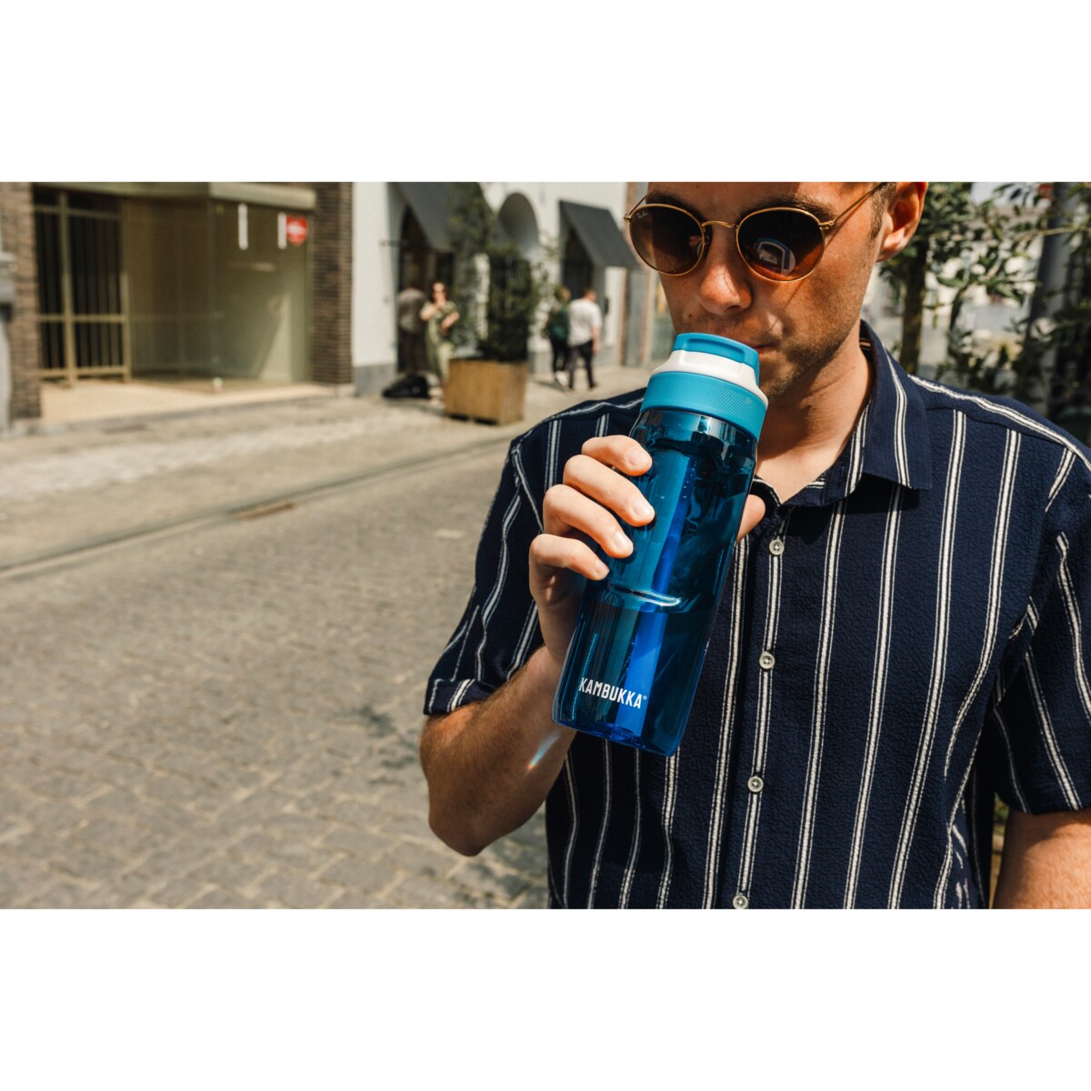 Butelka na wodę bidon Lagoon 750ml - Crisp Blue