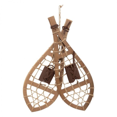 Dekoracja - rakiety śnieżne retro 50x19 cm TRUGER