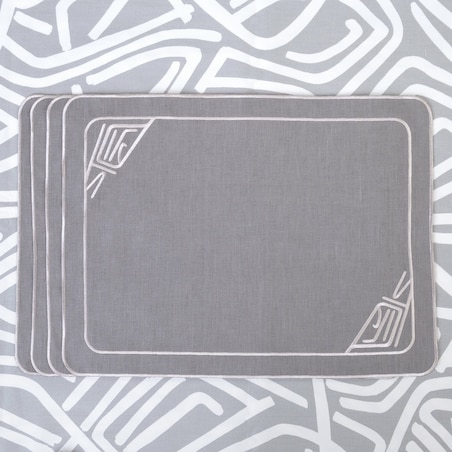 Haftowane podkładki Infinity - 4 sztuki