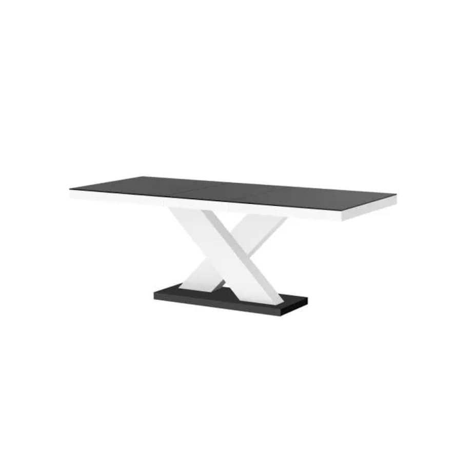 Ława XENON MINI MAT 120x60 czarna/biała