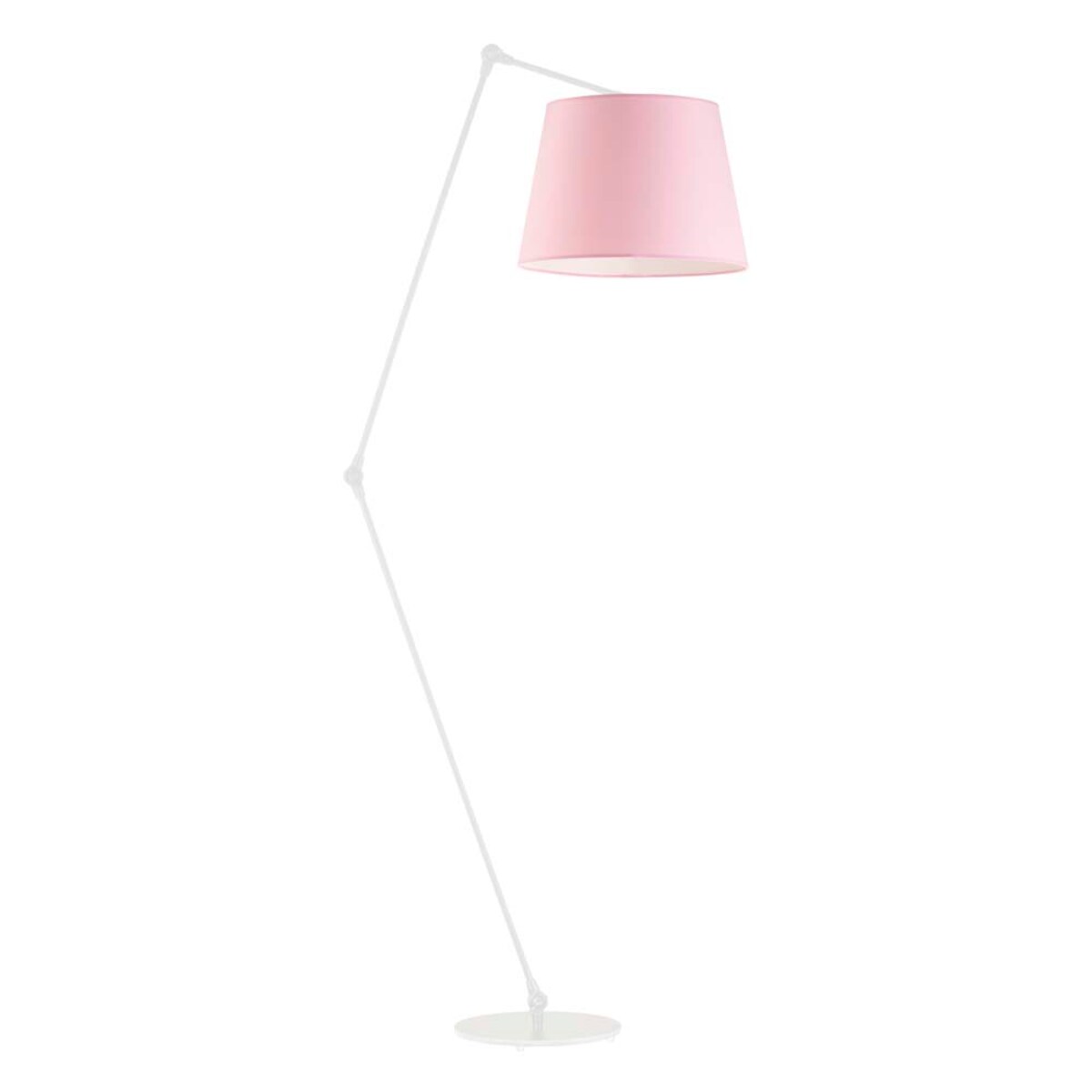 Lampa stojąca podłogowa przegubowa regulowana z abażurem stożek SOUL