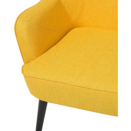 Fotel żółty LOKEN