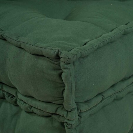 vidaXL Modułowa sofa zielony 70x70x36 tkanina