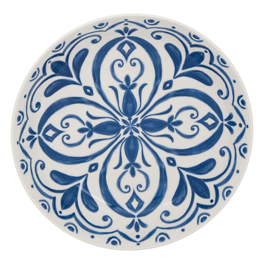 Zestaw obiadowy AZURRO dla 4 osób porcelanowy