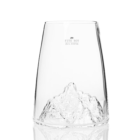 Szklanka Long Drink - Topographic - Fitz Roy