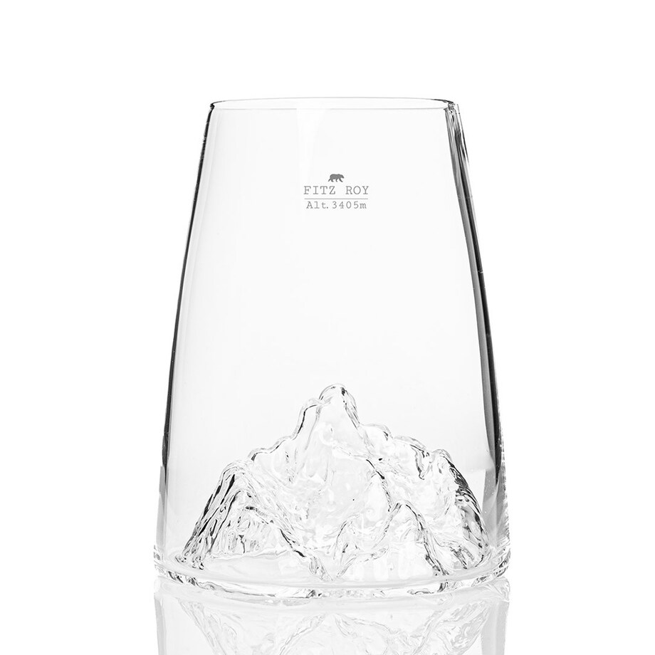 Szklanka Long Drink - Topographic - Fitz Roy