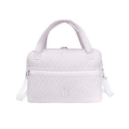 Torba dla mamy pudrowa