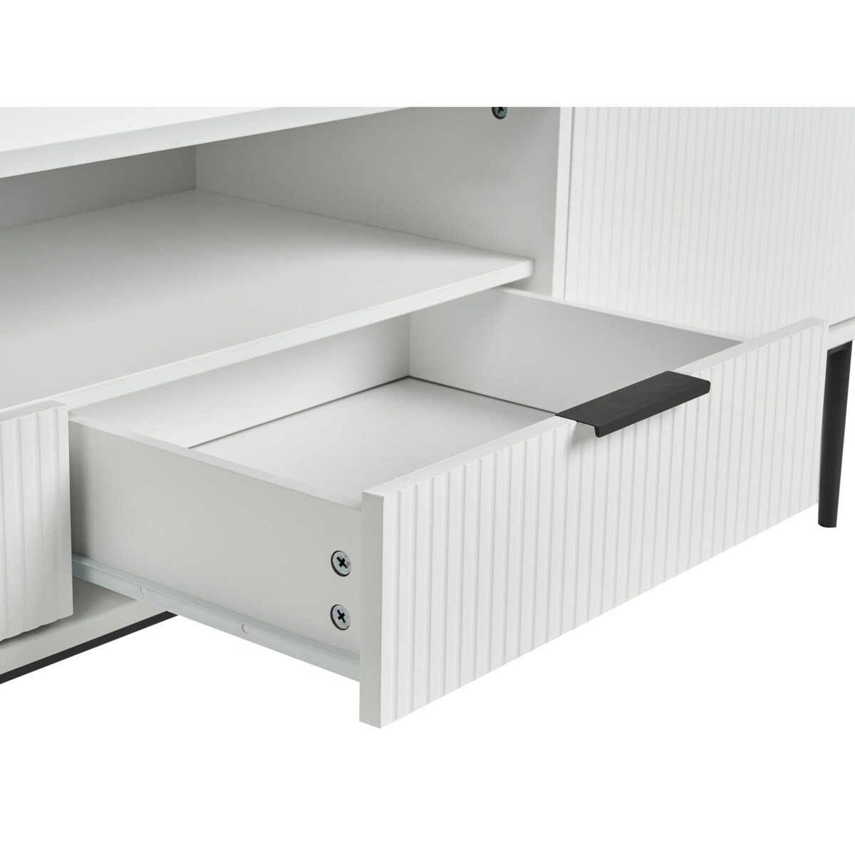 Szafka RTV LEDUC Biały