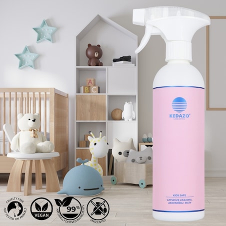 bezpieczny środek do czyszczenia zabawek i powierzchni dziecięcych-KEDAZO Kids Safe
