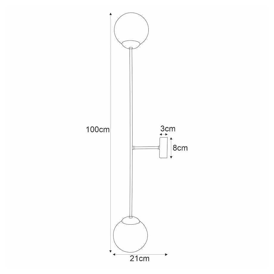 Kinkiet K-5407 z serii LUMIA