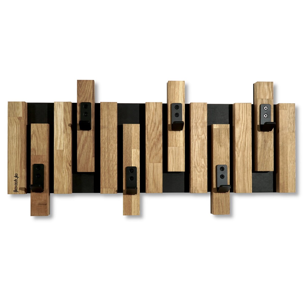 Wieszak ścienny na ubrania Lamele Mini 60cm