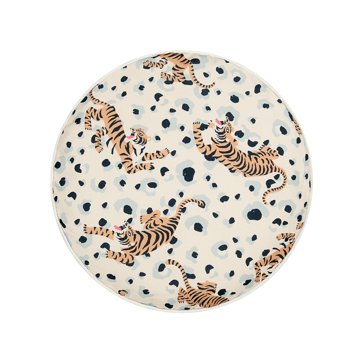 2 poduszki ogrodowe w tygrysy 40 cm wielokolorowe ARENZANO