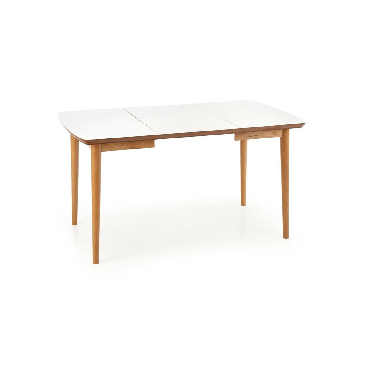 STÓŁ ROZKŁADANY Terra biały mat i dąb 90-190/80/75 cm