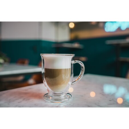 Zestaw 2 szklanek z podwójną ścianką do latte Amo 250 ml 26421