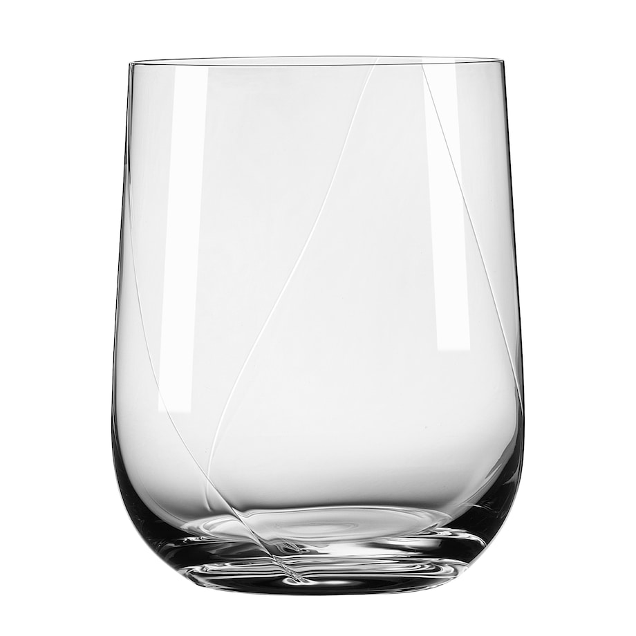 Ritzenhoff Zestaw 4 szt. szklanek do wody Amari, szkło kryształowe różne wzory 380 ml