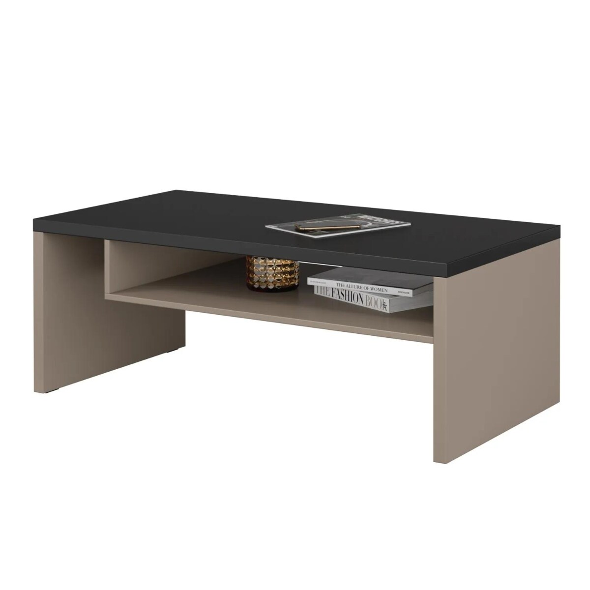 Stolik kawowy CROSS 120x60 congo/czarny