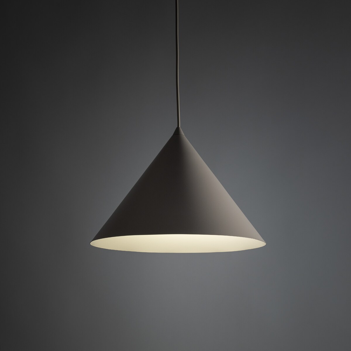 Lampa wisząca TK Lighting CONO L 11381 kaszmir/beżowa E27 loft nowoczesna regulowana wysokość 33,5 cm