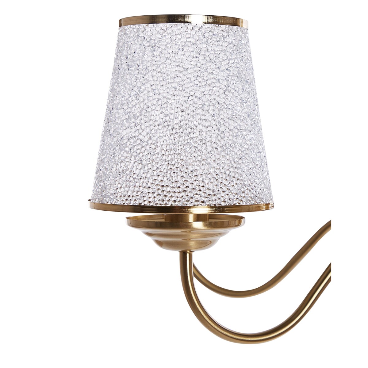 Żyrandol metalowy miedziany BRADANO