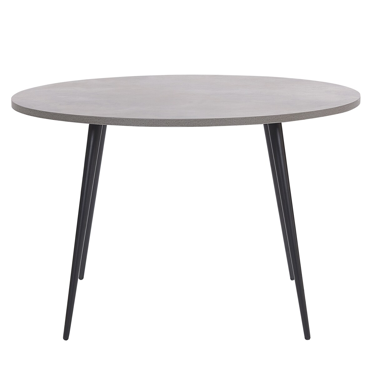 Stół do jadalni ODEON Szary efekt betonu 120 cm 120 cm