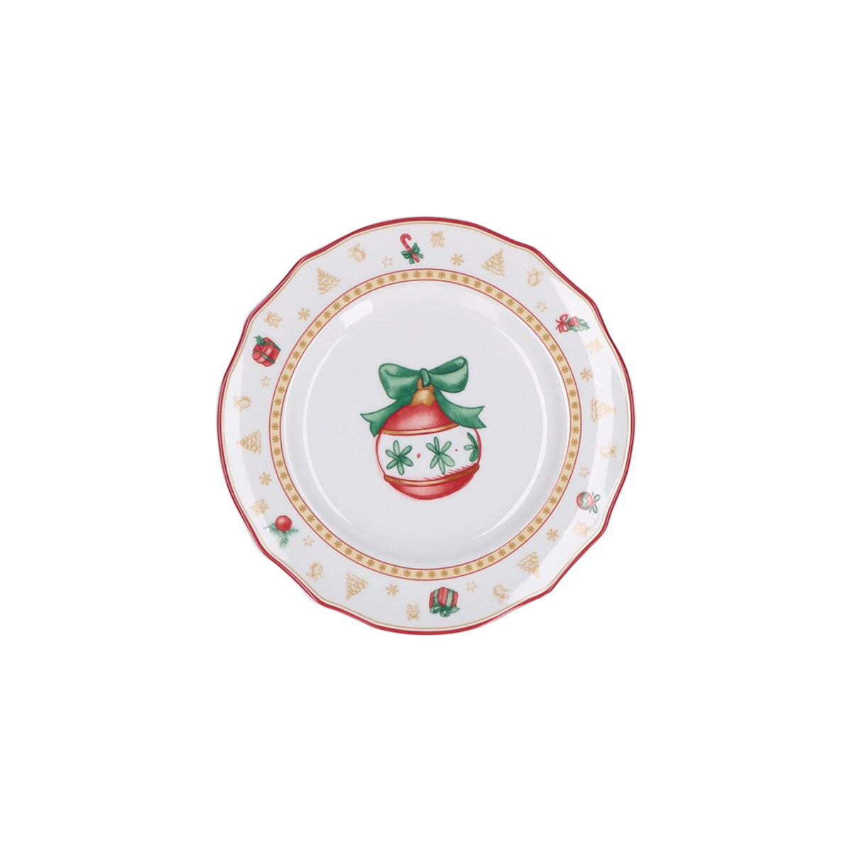 LA PORCELLANA BIANCA CHRISTMAS EDITION Zestaw 3 talerzy dla 2 osób