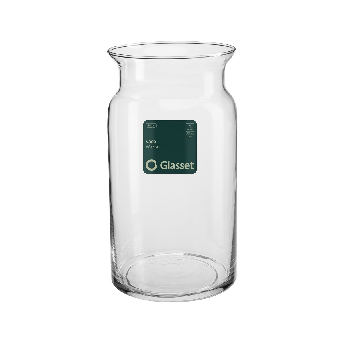Wazon szklany, słój Aura 29.5 cm