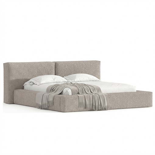 Łóżko Tapicerowane Noble 120X200 Stelaż Pojemnik Na Pościel Abriamo 03