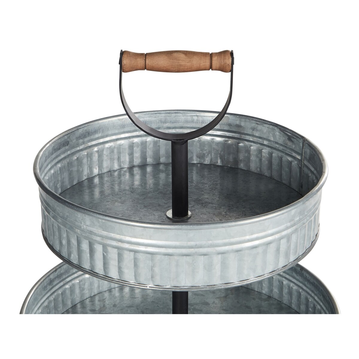 3-poziomowa patera na ciasto KOUIGN Srebrny