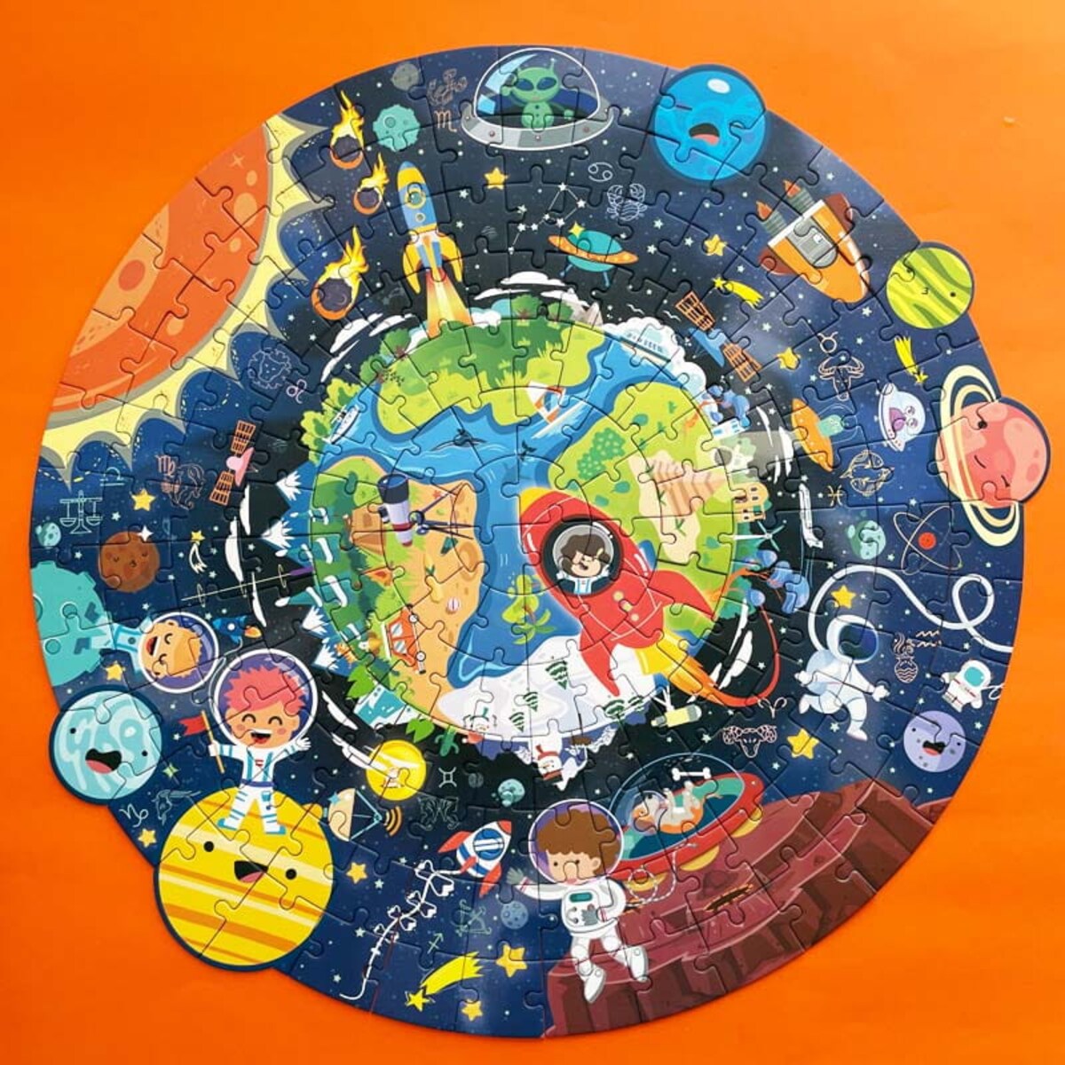 Puzzle edukacyjne - KOSMOS - 180 szt