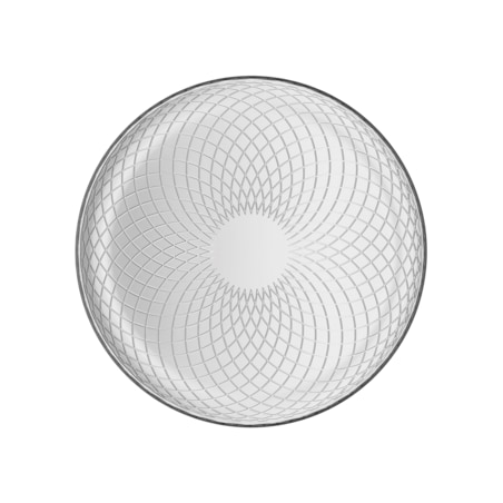 TALERZ SZKLANY ONDINA