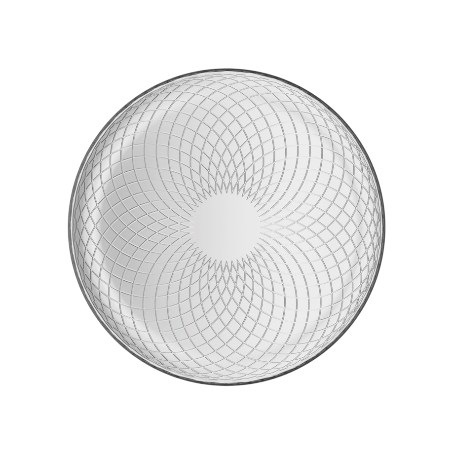 TALERZ SZKLANY ONDINA