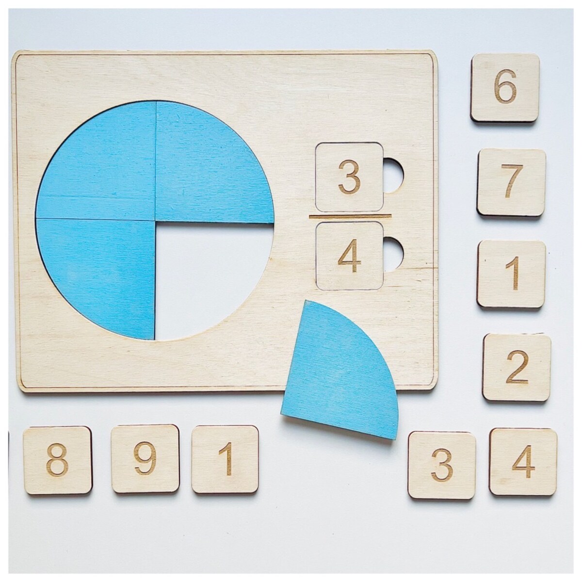 Zestaw do nauki UŁAMKI