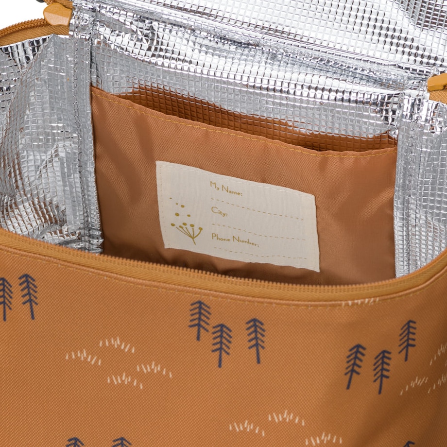 Fresk Duża śniadaniówka termiczna Las Yellow