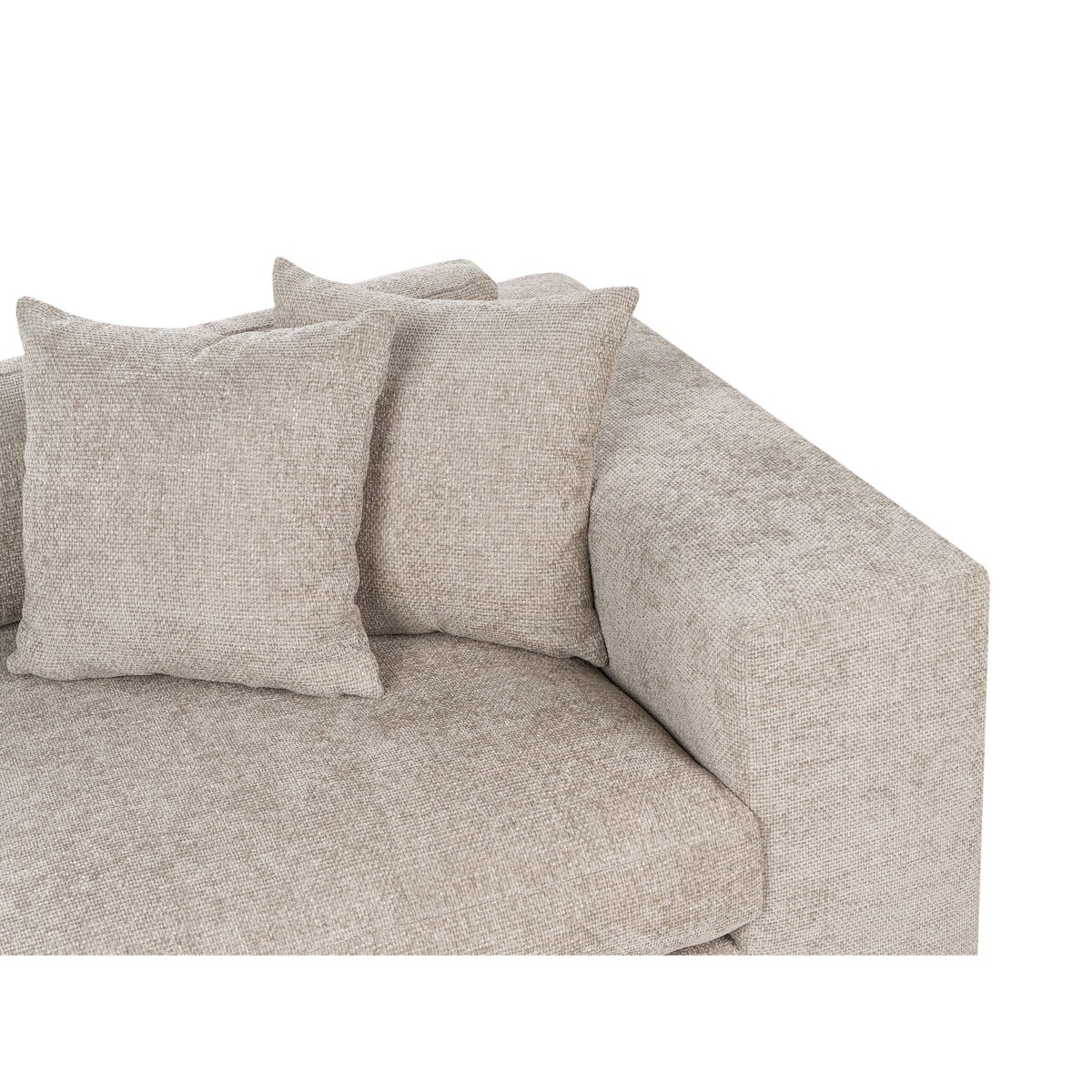 Sofa GLORVIKA II Beżowoszary dla 3 osób
