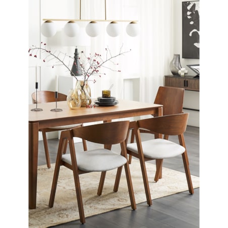 Lampa wisząca 5-punktowa metalowa złota ZIKULI