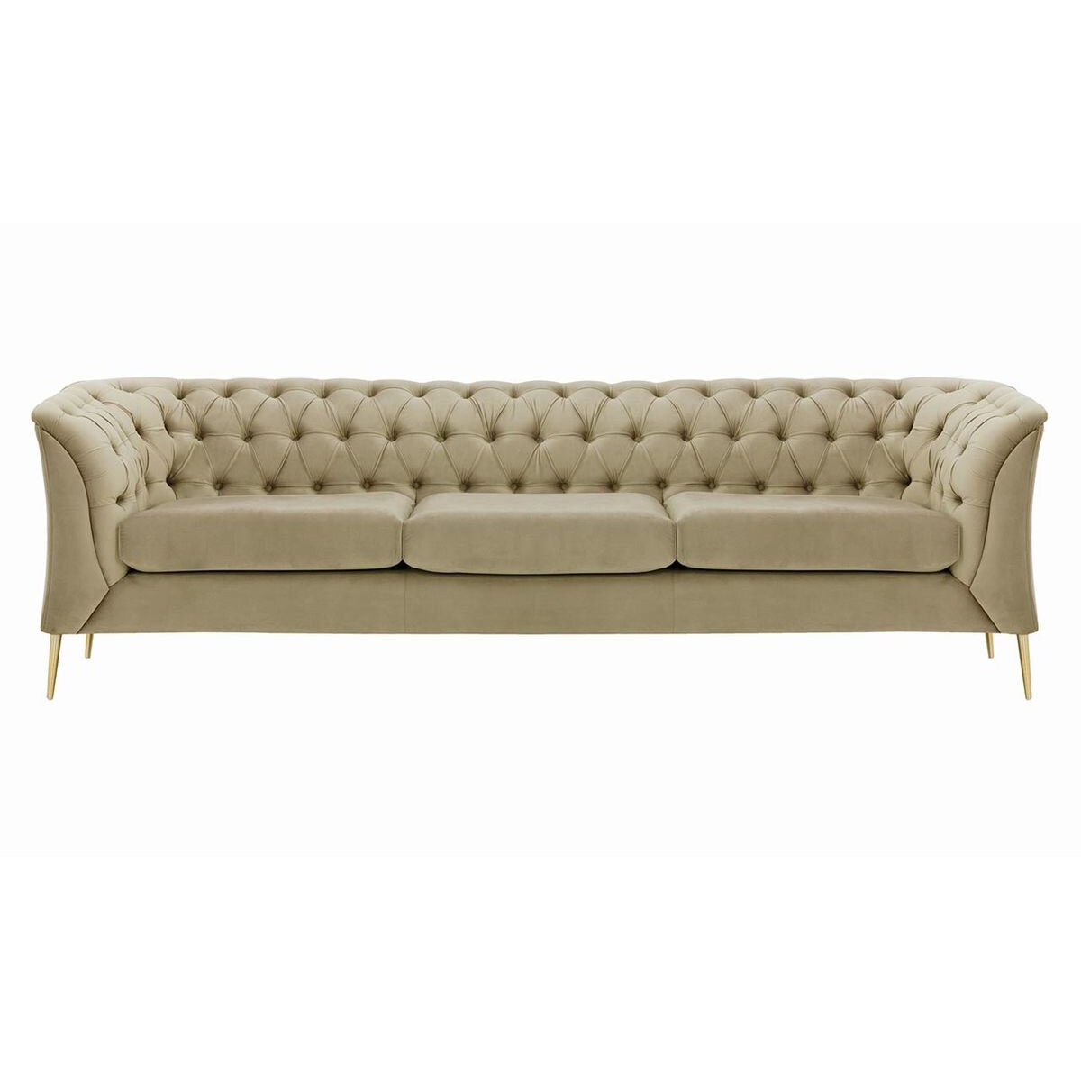 Sofa trzyosobowa Chesterfield Modern-Velluto 3