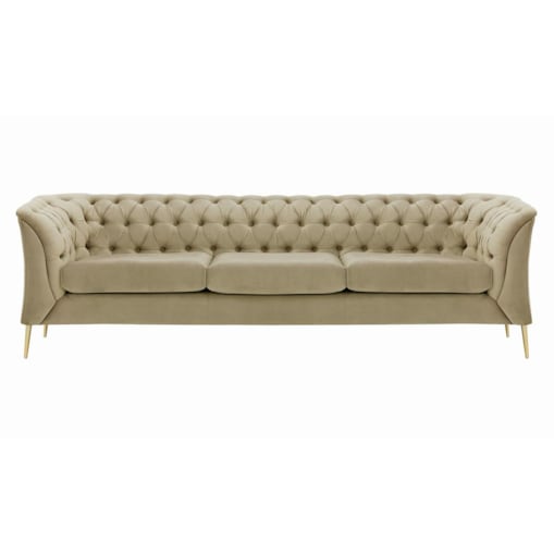 Sofa trzyosobowa Chesterfield Modern-Velluto 3