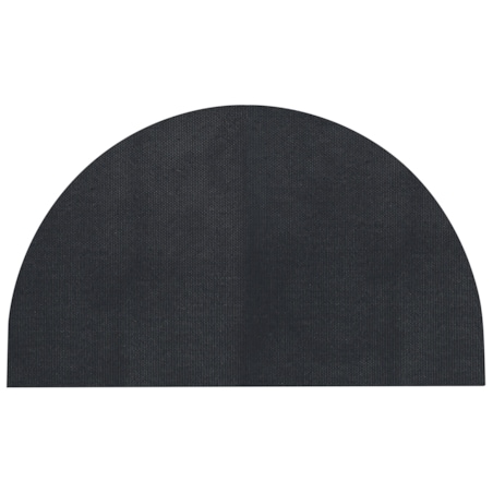 Wycieraczka BUHI Czarny 45 x 75 cm Napis Włókno kokosowe