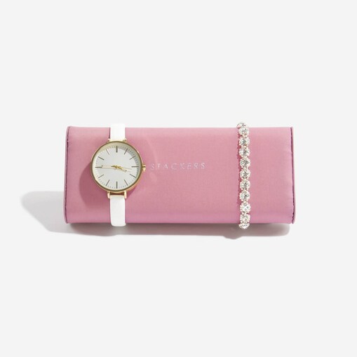 Poduszka na zegarki Stackers różowa