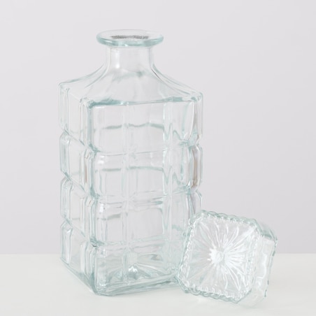 Ozdobna karafka z korkiem WHISKEY, 900 ml