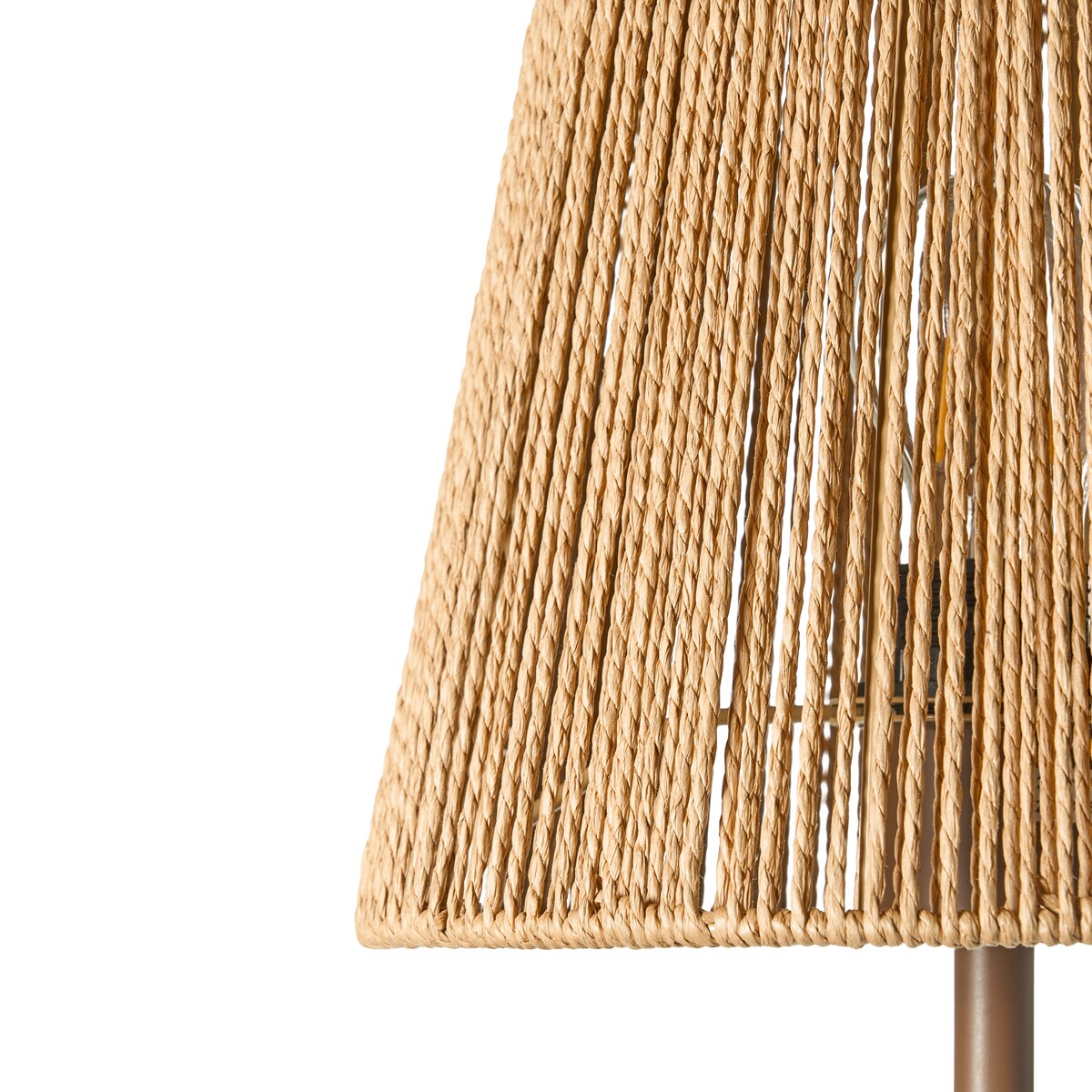 Lampa podłogowa HANGER Metal Brązowy