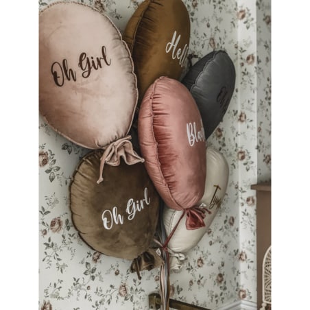 BALON DEKORACYJNY DELUX LATTE - OH BOY, LIGHT GOLD