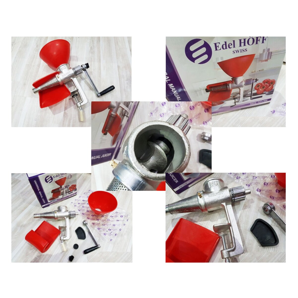 Wyciskarka przecierak do pomidorów i owoców KINGHOFF