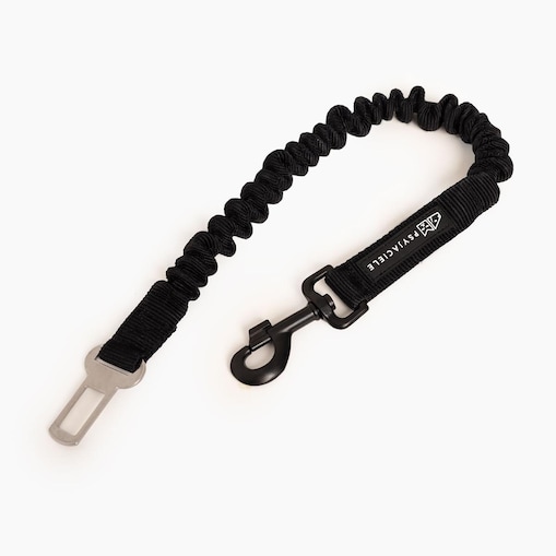 Pasy samochodowe z amortyzarotem "Black AF" - Rodzaj: Duży karabinek