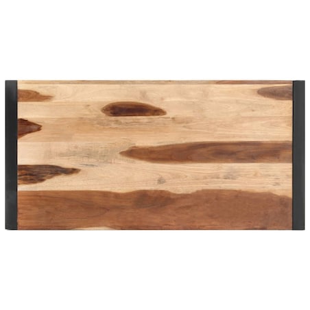 vidaXL Stół jadalniany, 120x60x75 cm, lite drewno