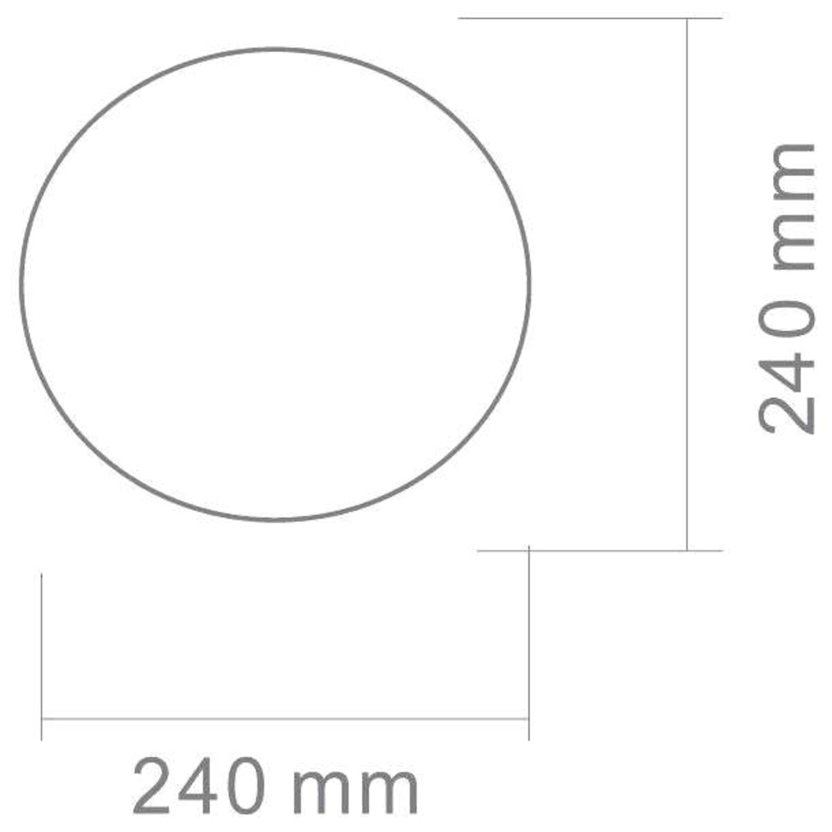 Plafon LAMPA sufitowa Palla 24 Orlicki Design szklana OPRAWA kula ball biała