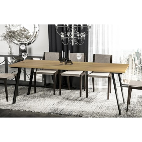 Stół rozkładany LIWIA 130(210)x80 dąb natura