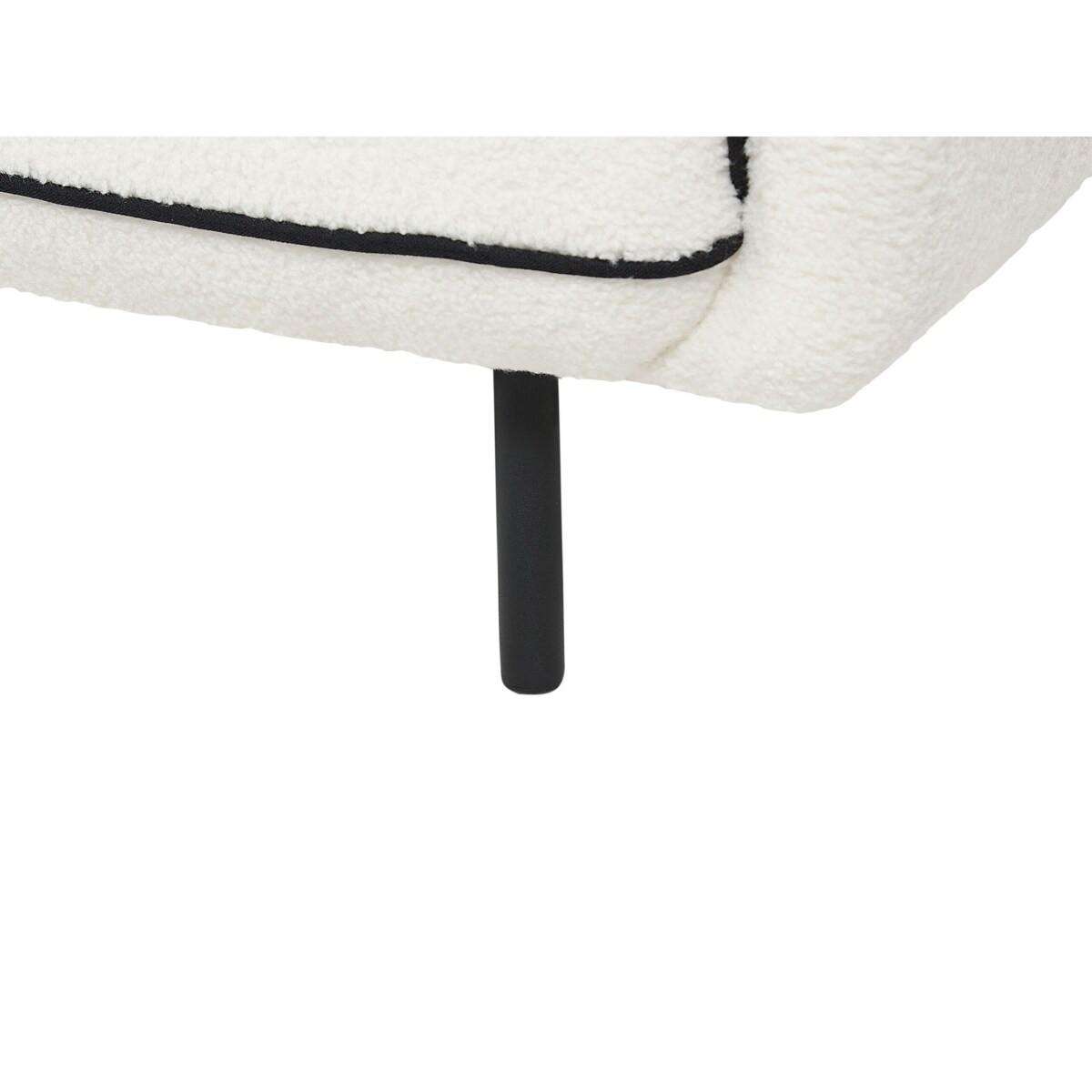 Otomana boucle biała TONSBERG