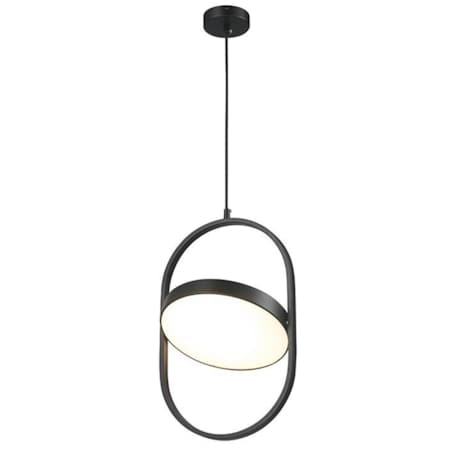 Lampa wisząca Spinner MSE010100314 Moosee LED 9W 3000K Art deco czarna